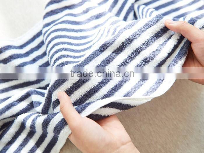 Cheap 100% Cotton Stripe Face Washer Towels