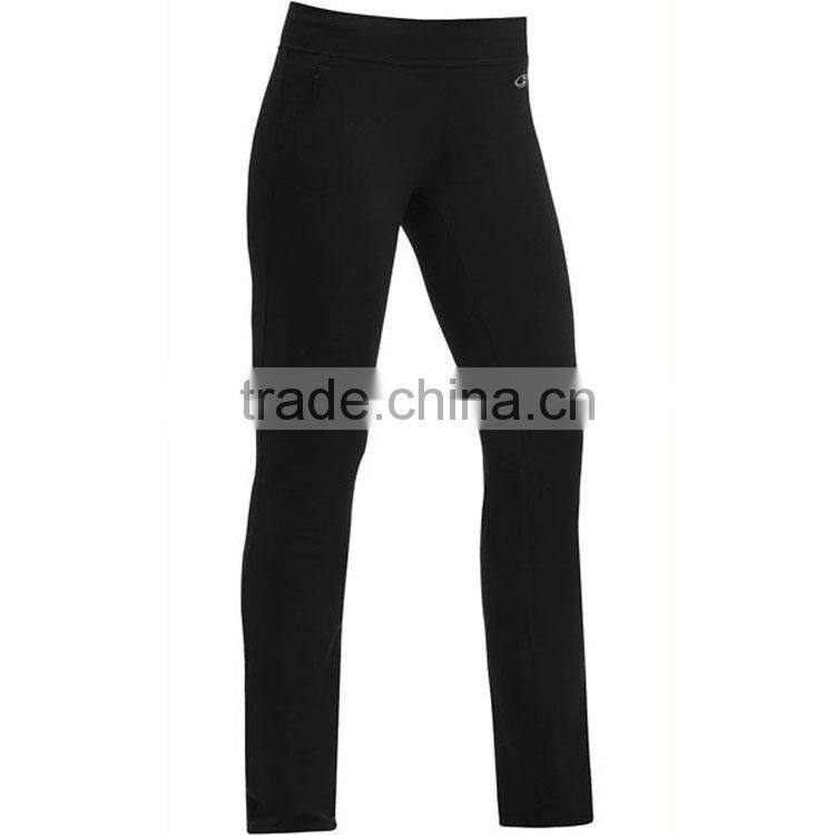 Summer feeling women sweat pants half merino wool jogger pants