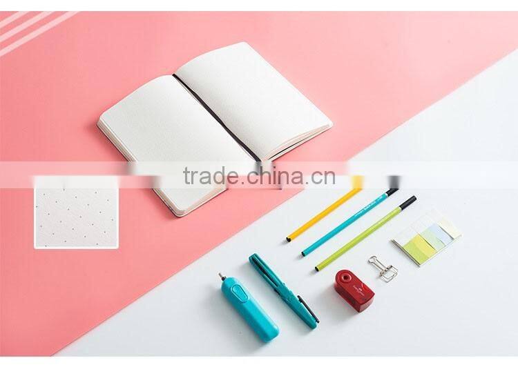 A5 PU cover planner customizable logo personal diary organizer with elastic