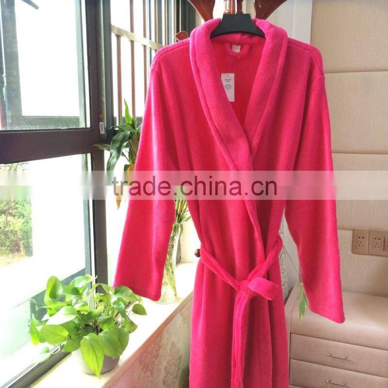 coral fleece fabric bathrobes