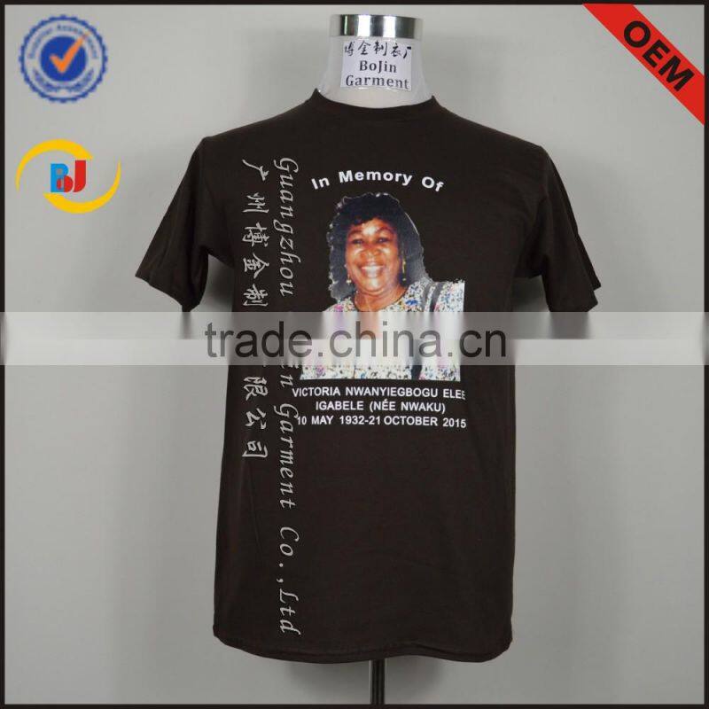 wholesale political election cotton white t-shirt