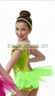 New arrival kid cool jazz dancewear -- The newest teen jazz style dress skirt---child&adults newest cool dance costume
