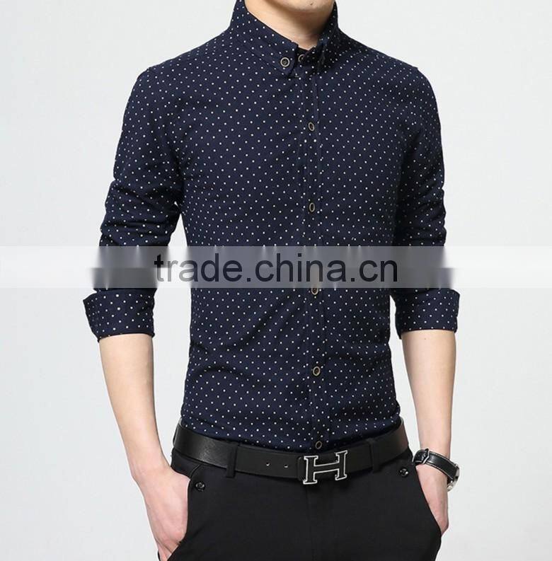 2016 NEW arrive coming shirt for men turn up collar button up contrast color vivid green heart printing