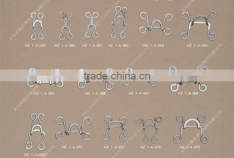 Gold Metal bra hook strap buckle