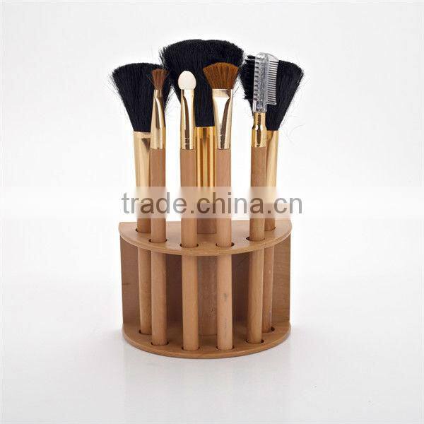 5 pcs professional brush make up with sable hair