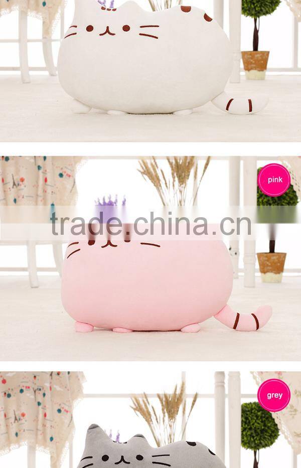 hot selling plush pusheen pillow custom plush toy