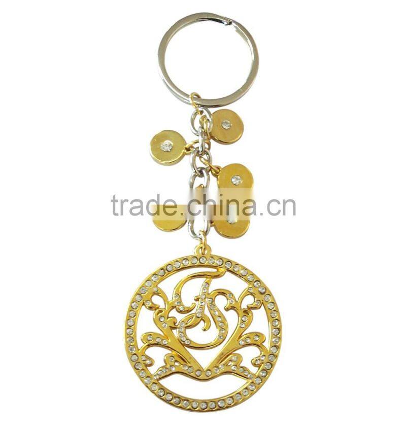 2016 Custom Brass Metal Decorative Personalized Key Chains