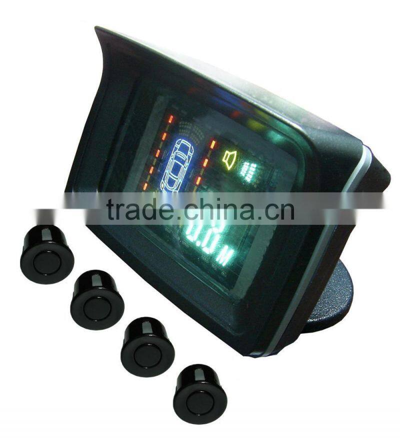 2015 New Car Parking Sensors VFD & HUD Display Monitor Car Parking Sensor System