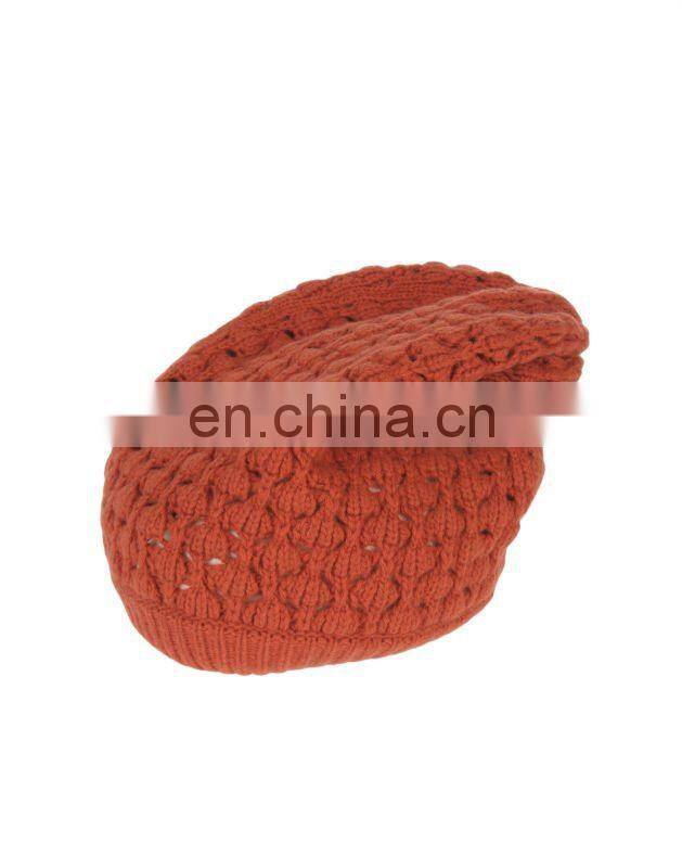 fashional pretty elegant warm soft cozy ladies jacuqard beanie