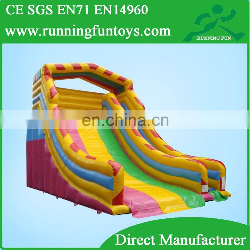 giant adult inflatable slide,inflatable hippo slide,inflatable slide castle for sale RF65