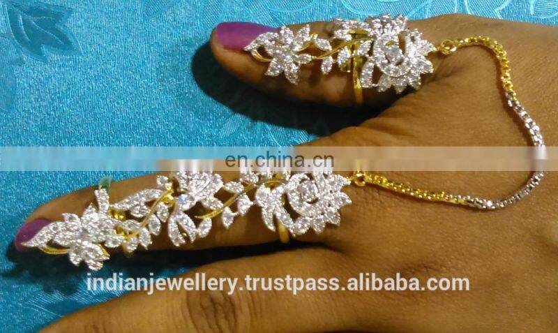 cubic zirconia bridal rings manufacturer, cubic zirconia wedding ring exporter