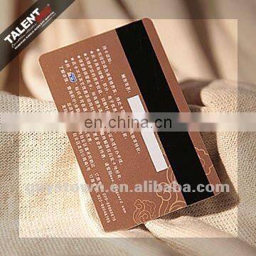 custom private design printed plastic membership invitation card