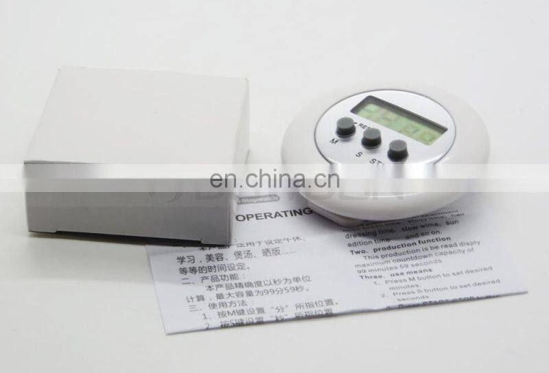 Digital Magnetic LCD Stopwatch Kitchen timer Racing Alarm Clock Stop Watch timer
