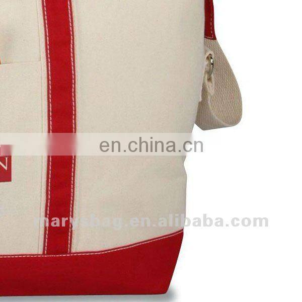 Cotton Canvas Nautical Weekender Duffel