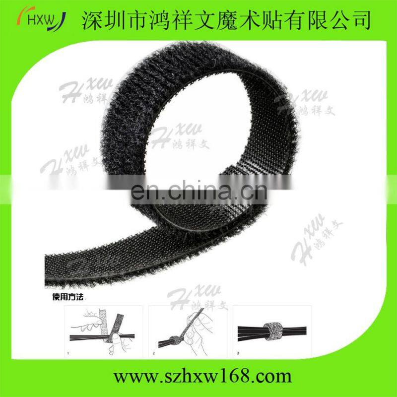 Reusable Double sided HOOK LOOP BATTERY STRAP