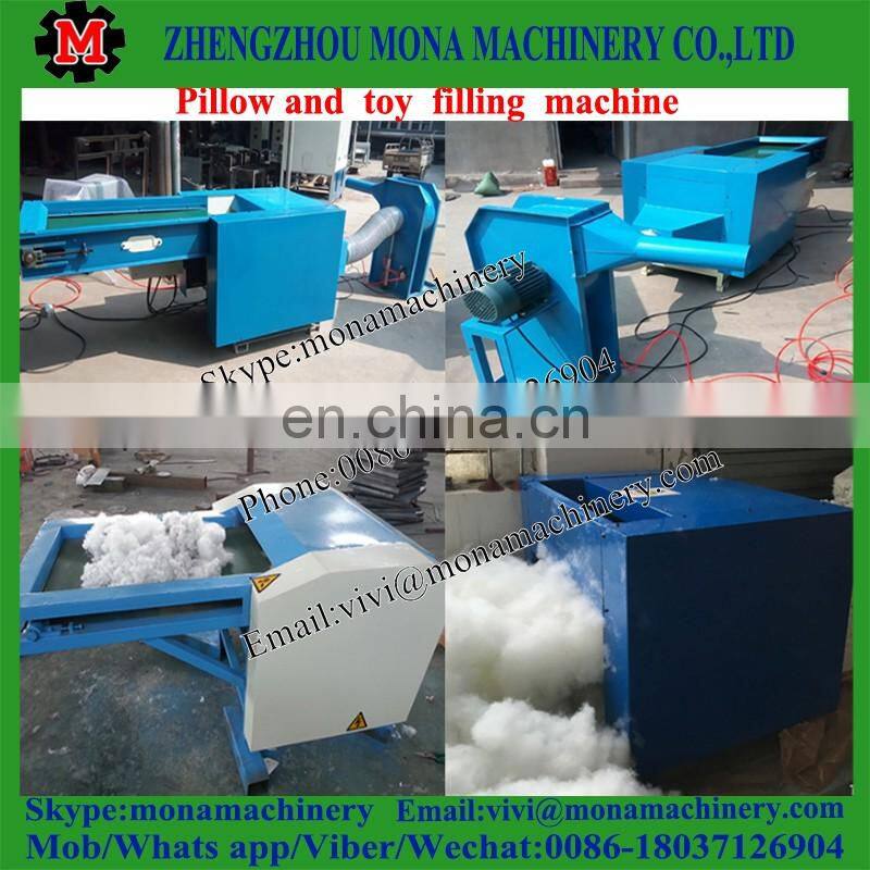 Easy operation ball fiber pillow filling machine/Stuffing cotton machine Cotton pillow filling machine