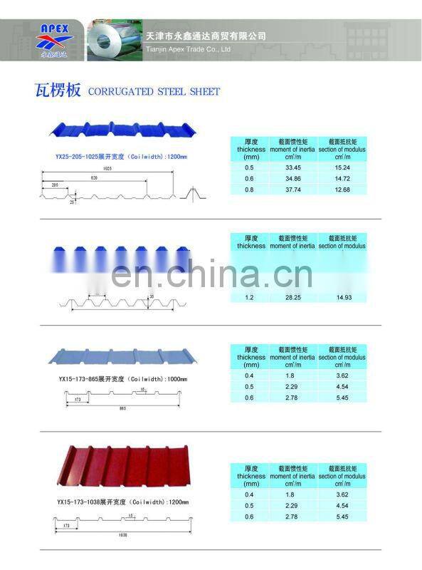 color galvanized roofing corrugated steel sheet metal galvanized corrugated sheet metal