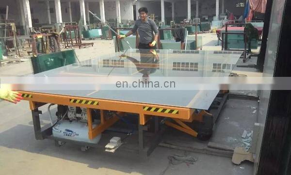 Good cheap glass loading machine and manual glass cutting table