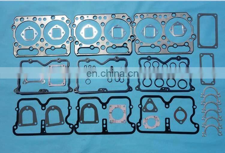 High quality overhaul full set OEM 3801330 cylinder head gasket kit  for cummins NT855