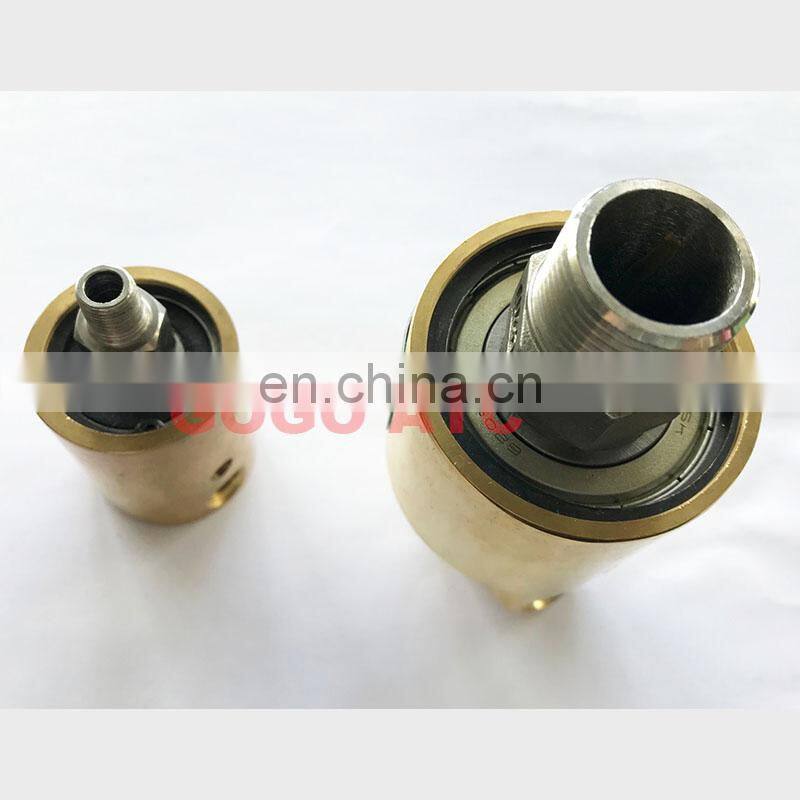 rotary swivel joint for pipe 3/8 inch 100 degree water swivel connector