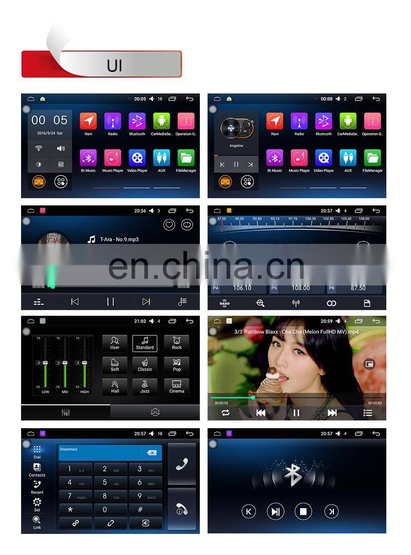 7 Inch capacitive touch screen car Radio GPS Navigation for Opel