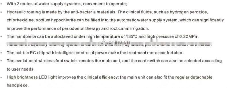 Beauty personal care ultrasonic dental scaler ultrasonic teeth cleaning system scaler machine