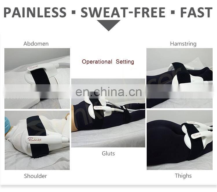 2 Handles 4 handles ems electromagnetic muscle stimulation electromagnetic tesla ems muscle