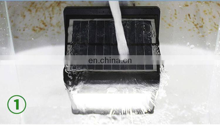 wholesale 30led IP67 Waterproof outdoor Motion Sensor Solar wall Light solar garden lamp