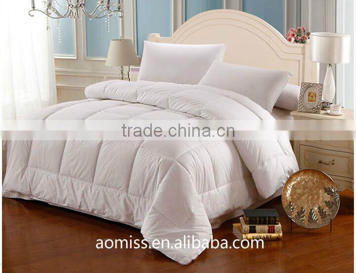 Wholesale home hotel textile 100% goose down duvet sets comforter sets