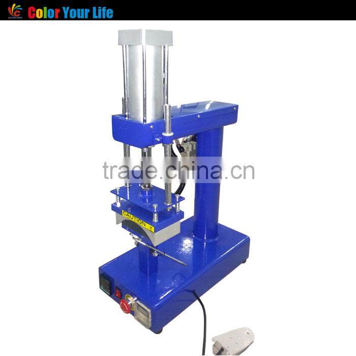 2016 Colorking Newest Cheap Pneumatic Auto Cap Press Machine