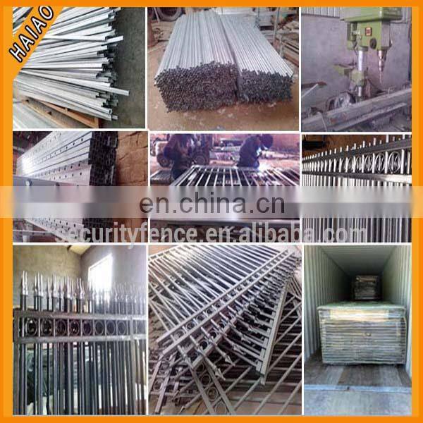 Factory direct sale decorative metal garden fence panel prices