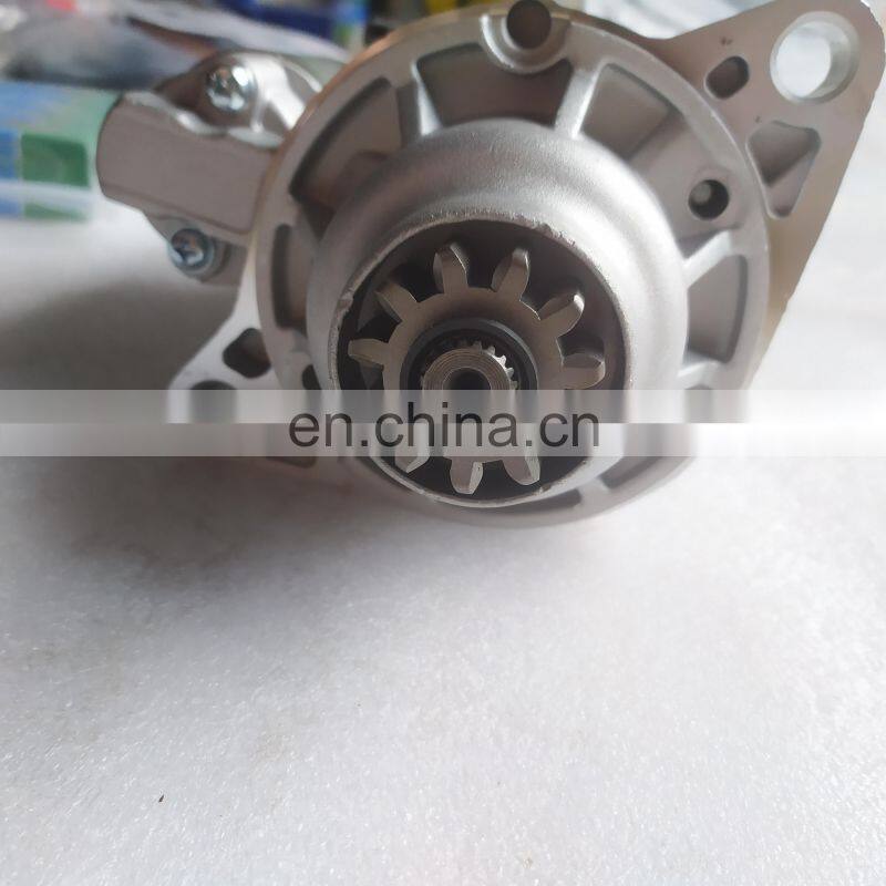 Excavator starter motor for 6D14 24V 11T electric parts