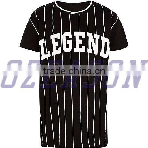 Popular full button cheap blank baseball jersey wholesale no MOQ limited