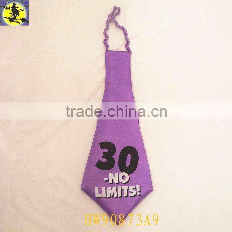 Colorful Big Funny Composit Cloth Tie for Birthday Party