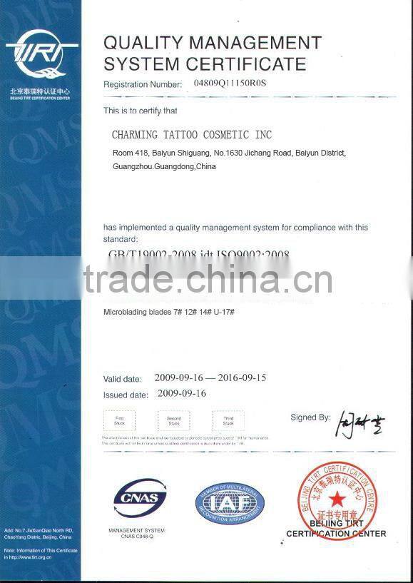 High quality blades, embroidery needles, eyebrow tattoo needles