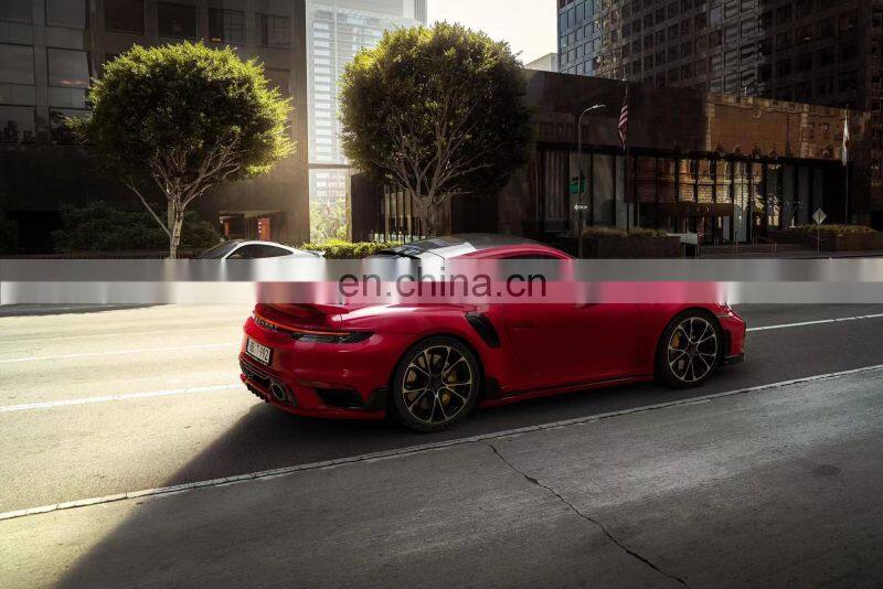 Runde New Arrival For Porsche 992 Turbos Upgrade Techart Dry Carbon Fiber Kit