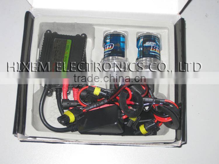 Xenon HID kits with DC slim HID ballast 12V 35W and bulbs H1 H4 H7 9005 9006 9007