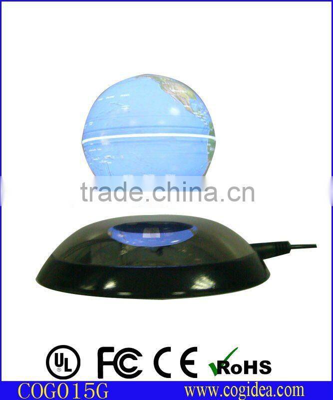 Promotion! novelty floating products magnetic suspending 3" lighting globe