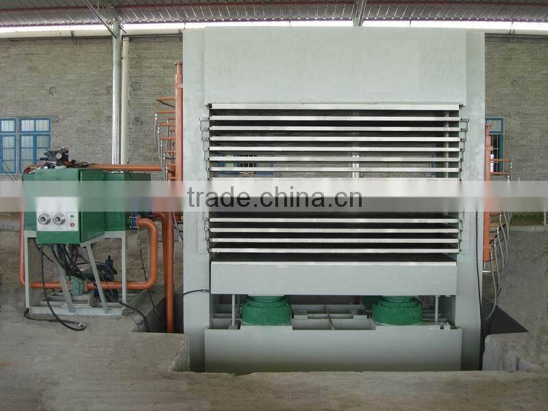 plywood making machine / hot forging press / hot press BY214*8/120(3-15)D