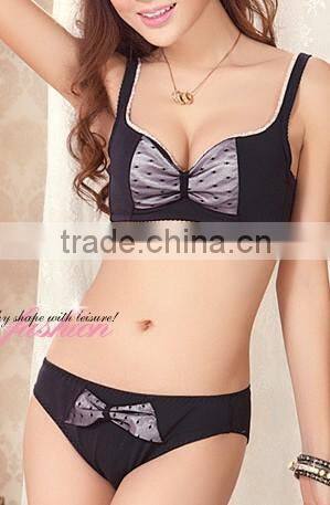 We Have Stocks Young Girls Breathrable Underwear Cotton Push Up Bra Set Lingerie For Winter/Autumn 150set/Lot