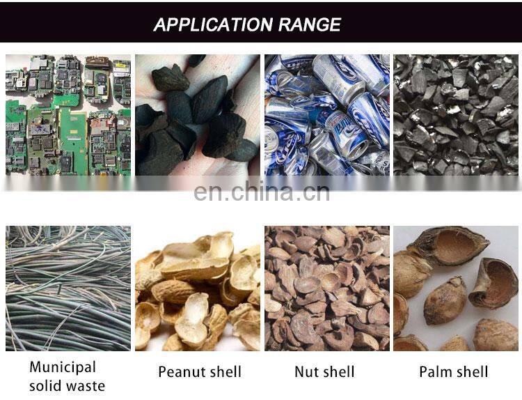 Continuous Making Charcoal Machine Sawdust Carbonization Stove Macadamia Nut Shell Charcoal Machine