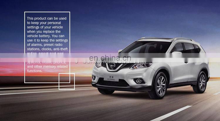 Mini Vehicle Computer Clock Car Memory Saver Car Repair Data Keeper Battery Backup Unit Automotive 9 Volt All-Sun GK504