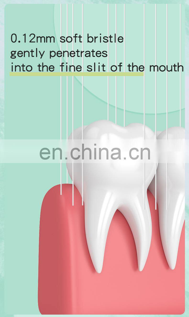 ECO Extra Soft Toothbrush Ultra Soft-bristled Teeth brush Micro-nano 20000 Floss Bristle Good Cleaning Effect for Sensitive Teet