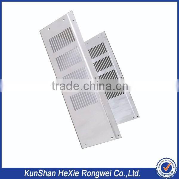 Custom anodized pressing aluminum sheet metal bending parts for household electrical appliances fabrication