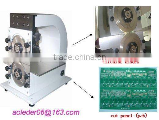 Circle blade V-Cut PCB separator/ PCB cutting machine