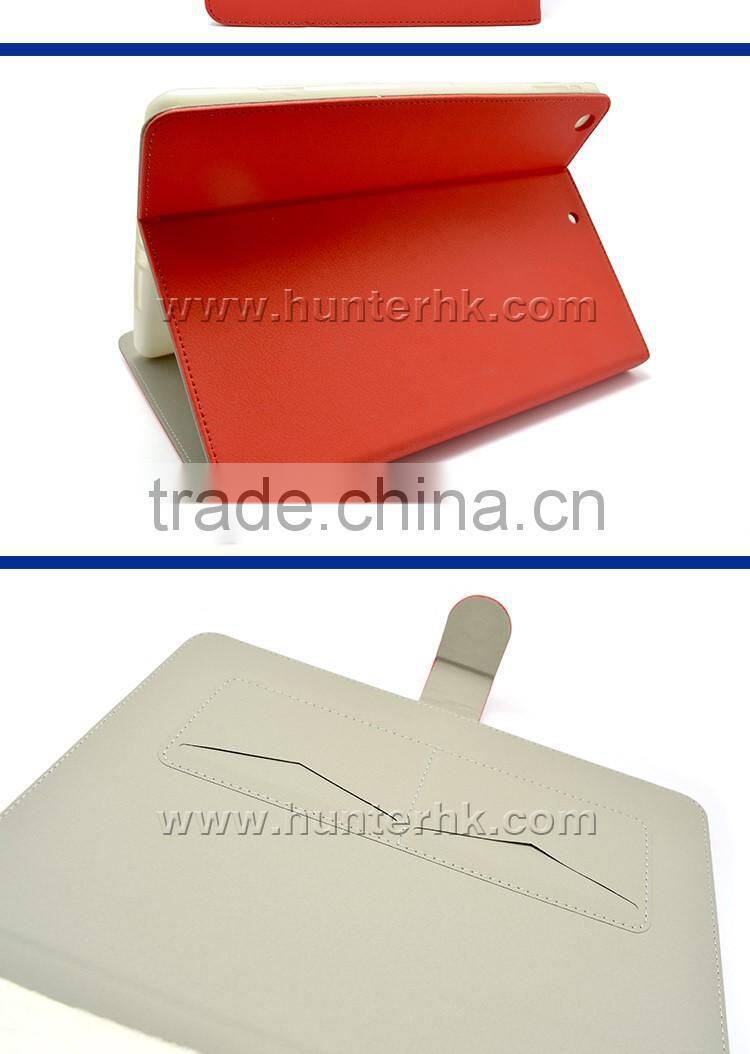 Red Color Printed Star Tree Tablet Case For iPad 4