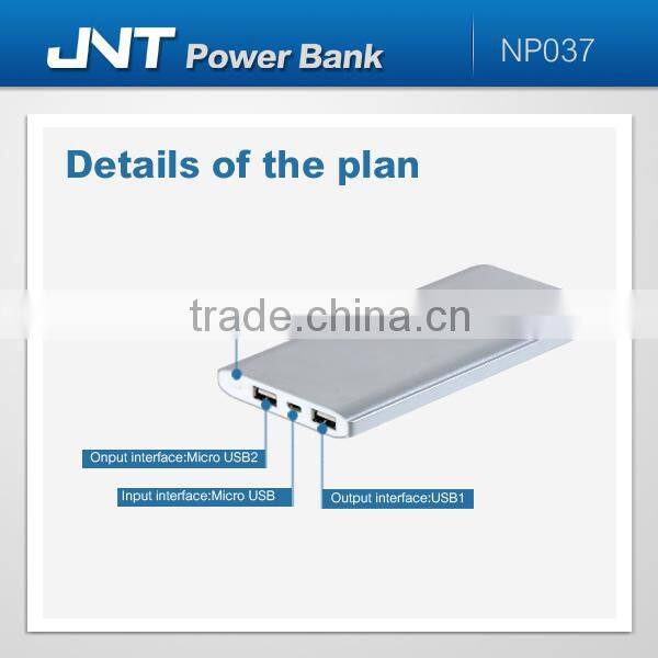 wholesale promotional product 7000mAh usb power bank