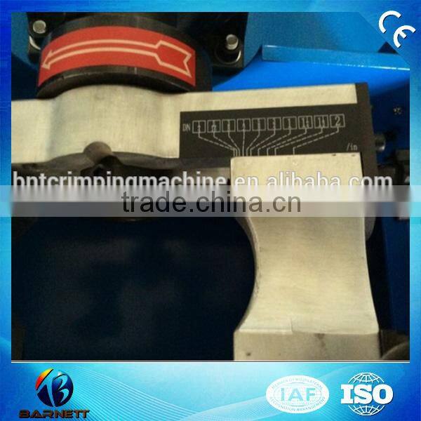 CE high quality newly design promotional Finn power style 1/8''~2" 4SP/4SH flexible hose skiving machine BNT-65F