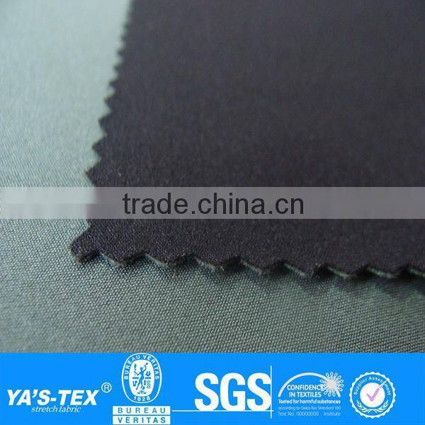 water repellent double sided knit fabric