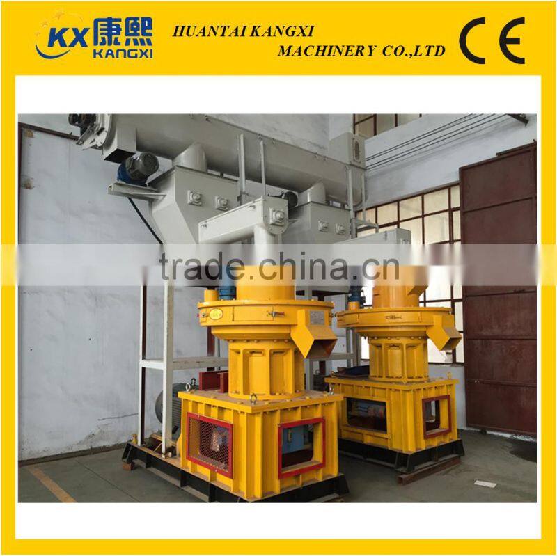 6-12mm diameter type wood sawdust pellet or briquette making machine with CE certificate hot exported to India